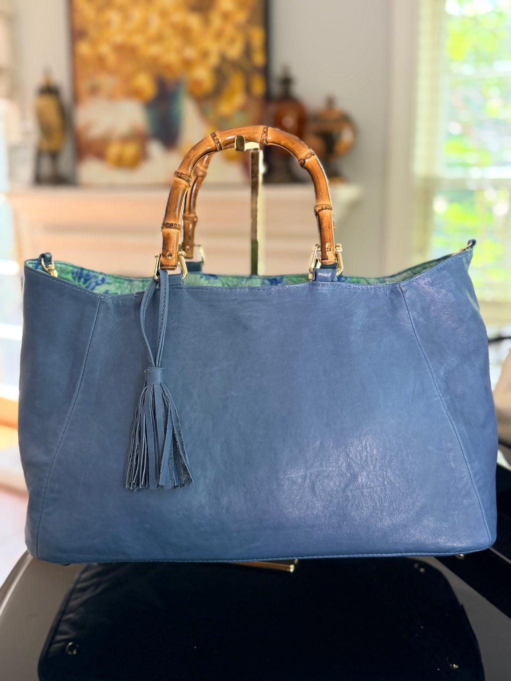 REVERSIBLE /CONVERTIBLE BAMBOO TOTE