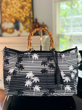 REVERSIBILE / CONVERTIBLE BAMBOO TOTE