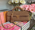 EAST WEST MACRAME BROWN