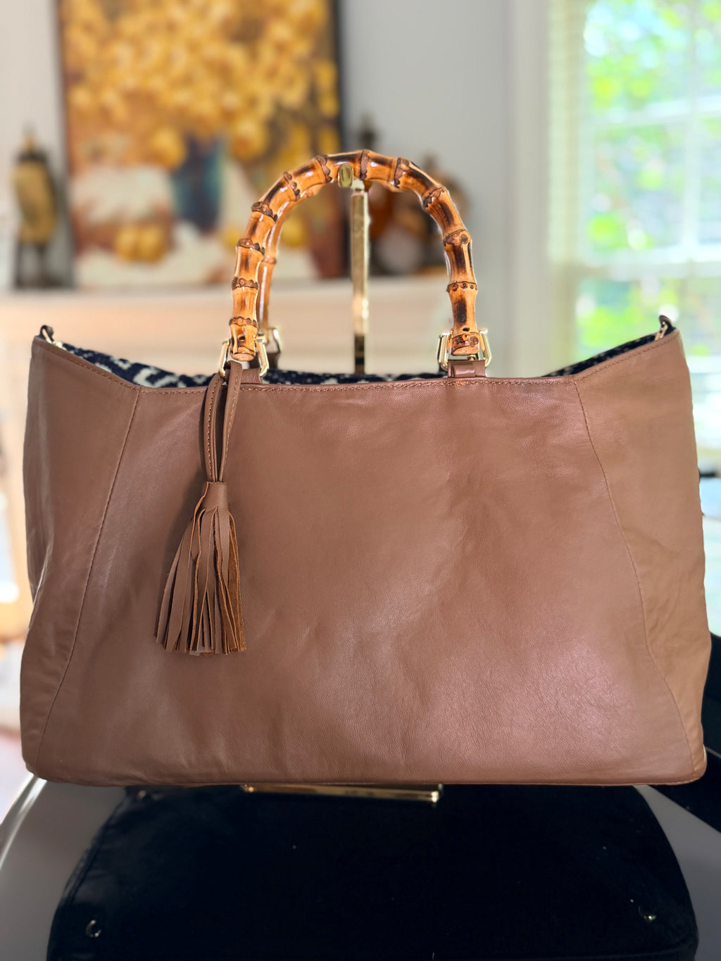 REVERSIBLE / CONVERTIBLE BAMBOO TOTE