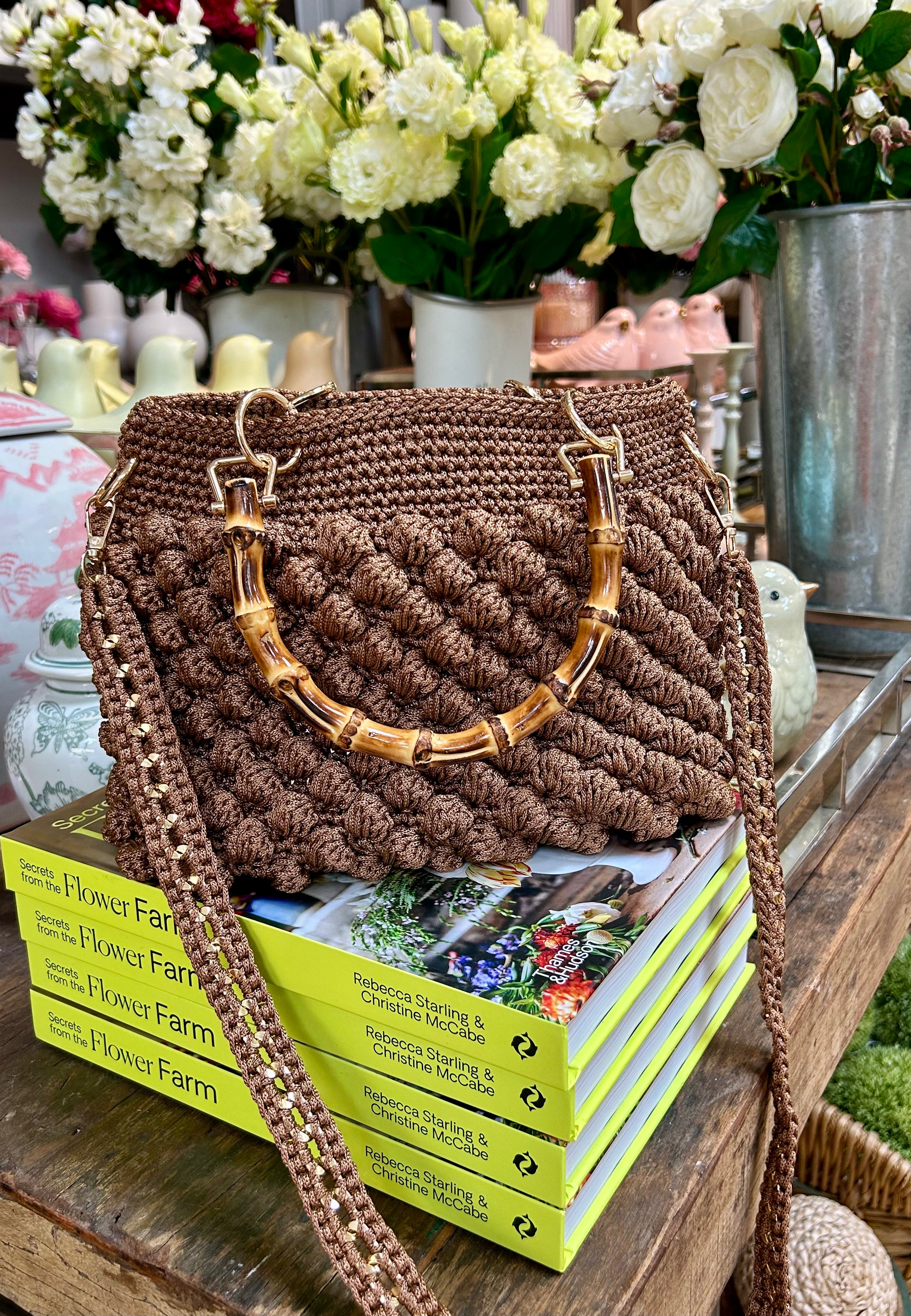 BUBBLE BAMBOO MEDIUM BROWN