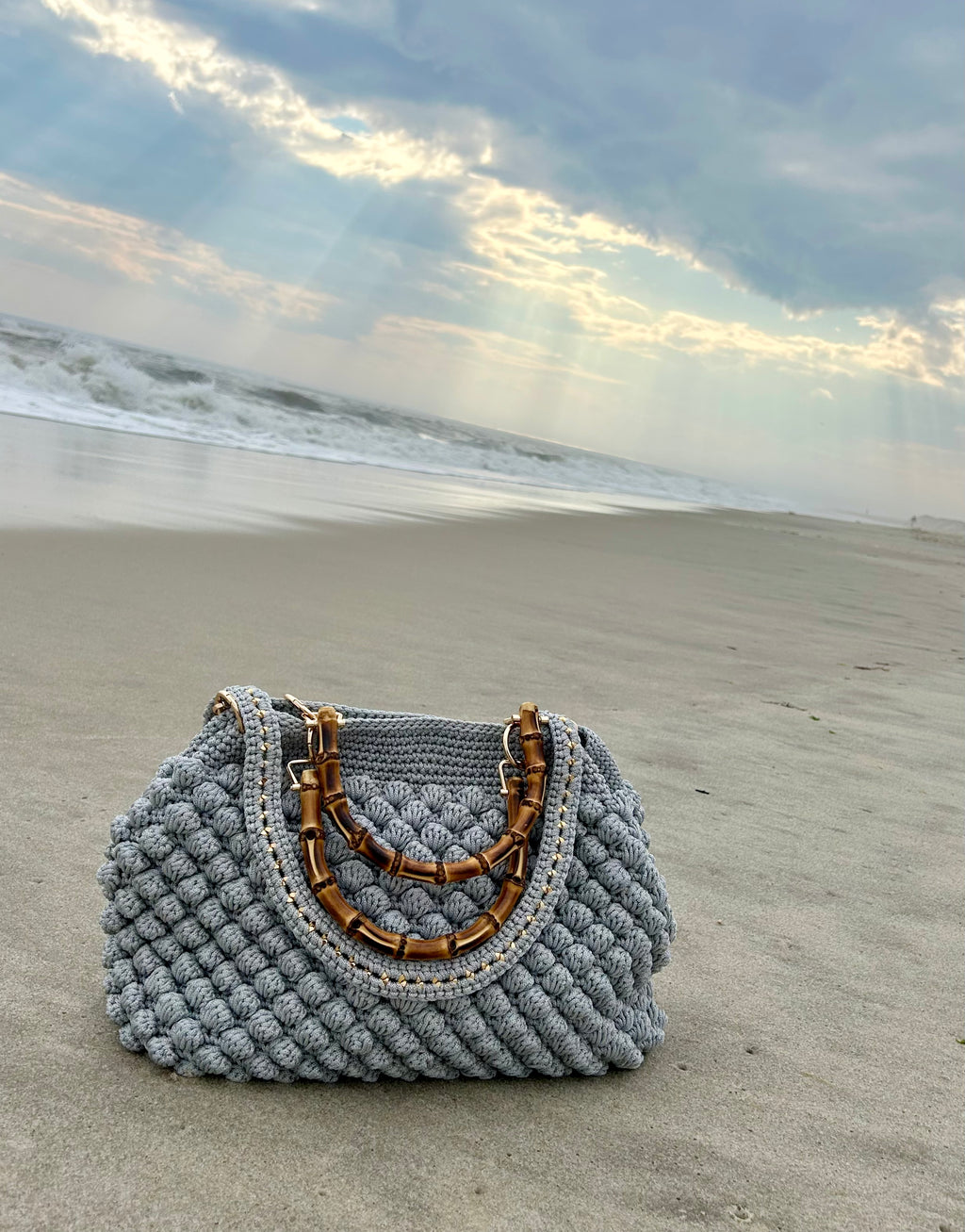BUBBLE BAMBOO LARGE GRAY