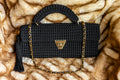 EAST WEST MACRAME BLACK