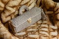 EAST WEST COTTON METALLIC CHAMPAGNE