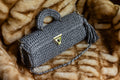 EAST WEST COTTON METALLIC GUNMETAL