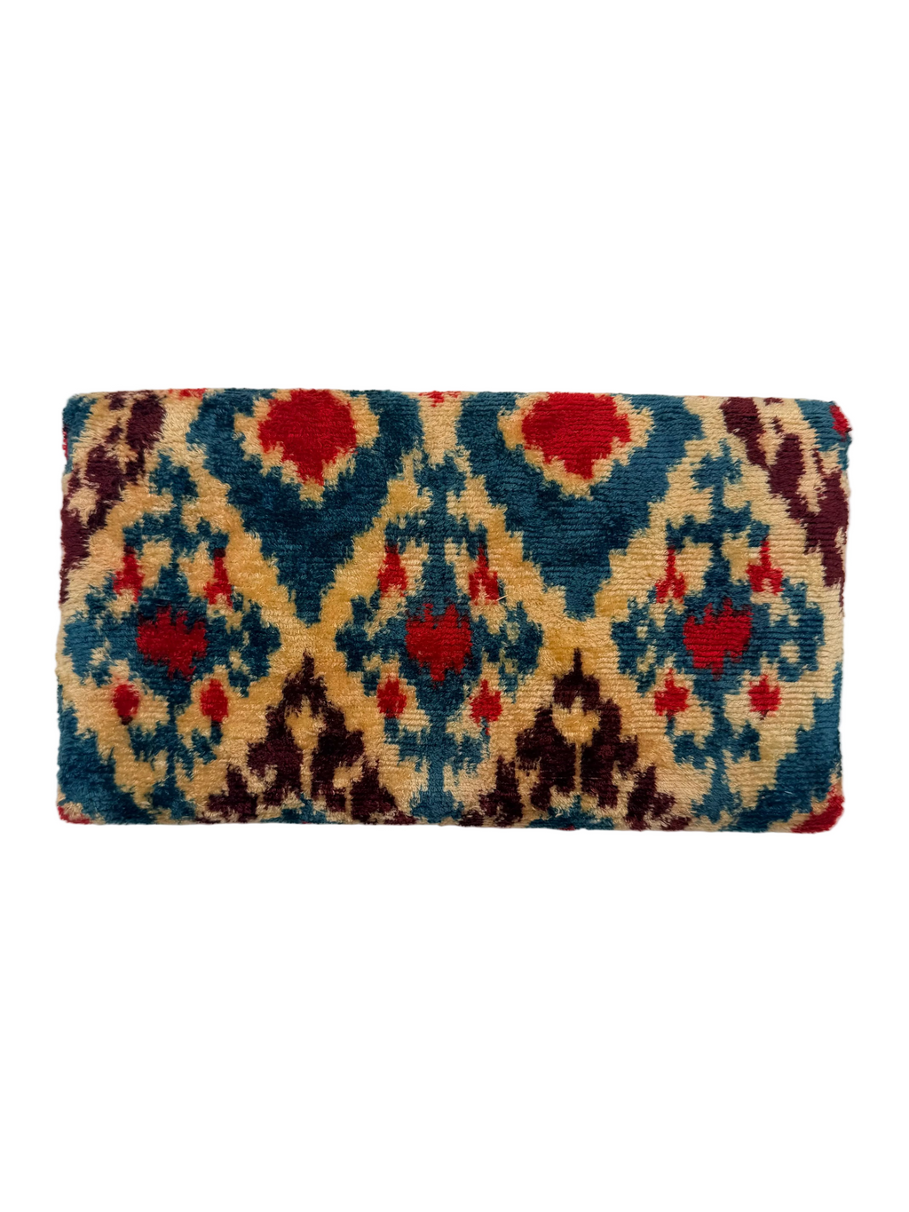 Meertens Luxury Silk Cotton Blend Envelope Clutch