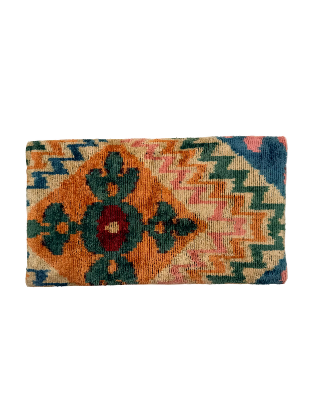 Meertens Luxury Silk Cotton Blend Envelope Clutch