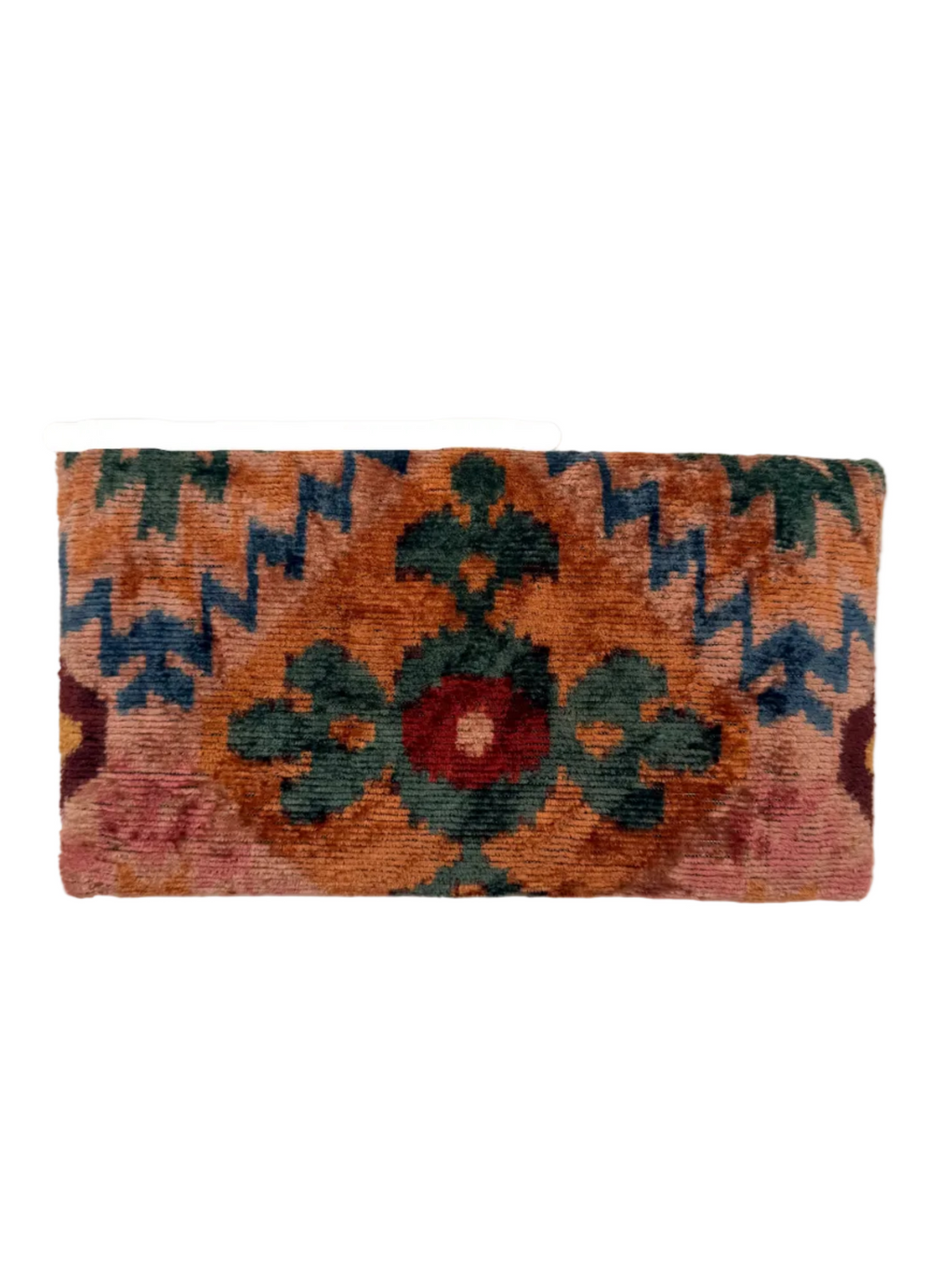Meertens Luxury Silk Cotton Blend Envelope Clutch