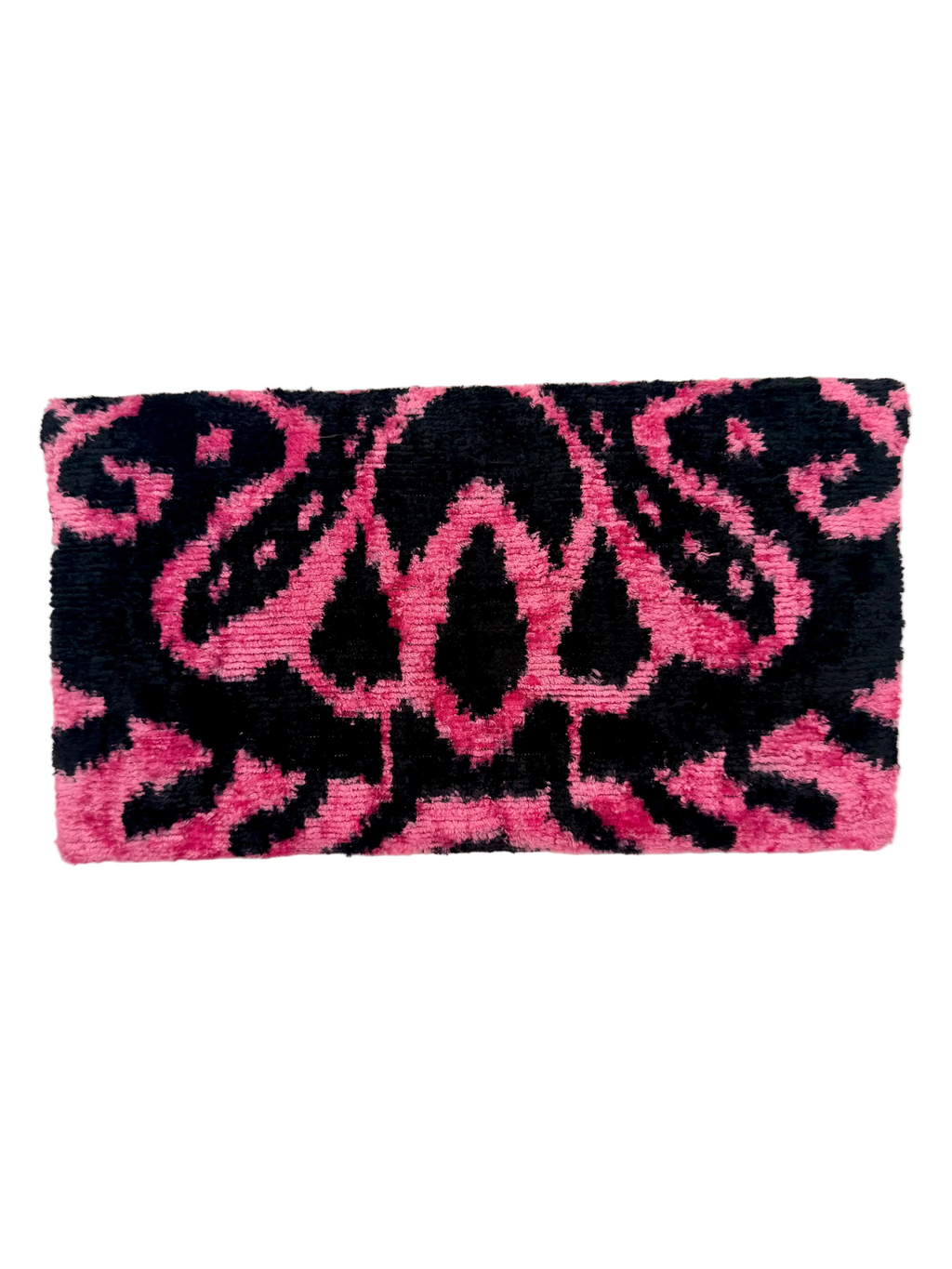 Meertens Luxury Silk Cotton Blend Envelope Clutch