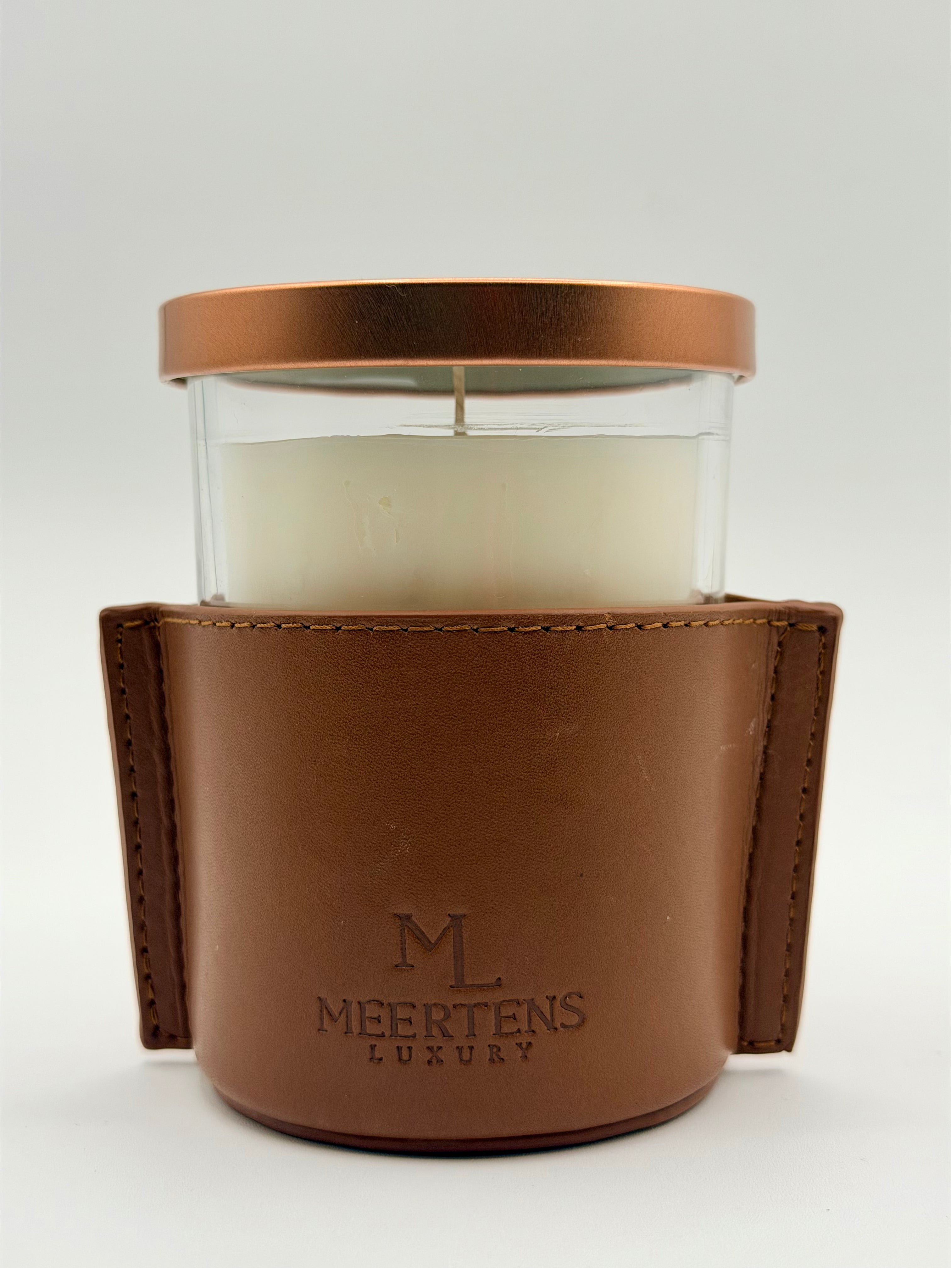 9oz Leather-Wrapped Candle - Equestrian