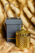 ML C'EST LA VIE 8oz CANDLE IN GLOSS GOLD VESSEL