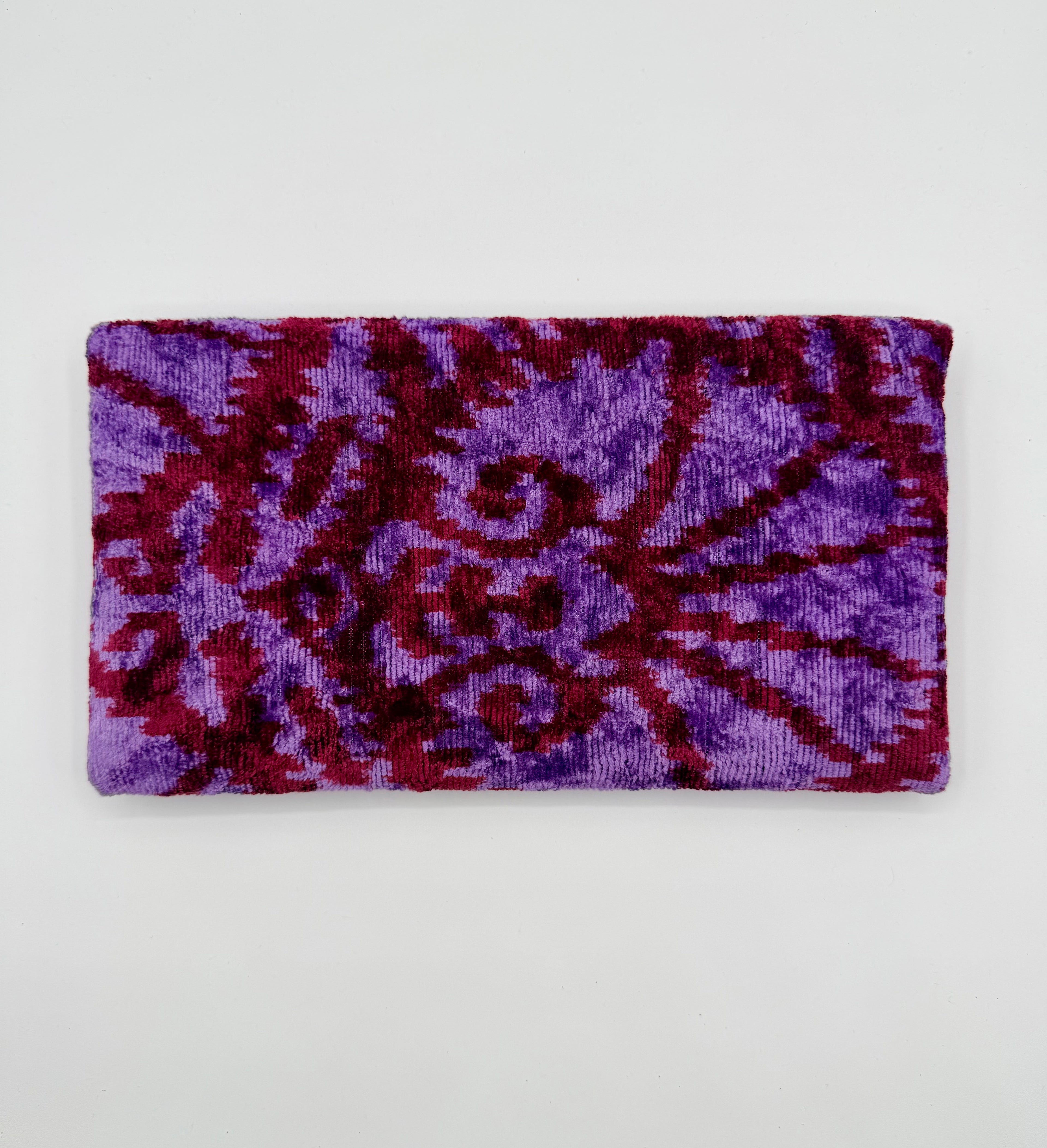 Meertens Luxury Silk Cotton Blend Envelope Clutch