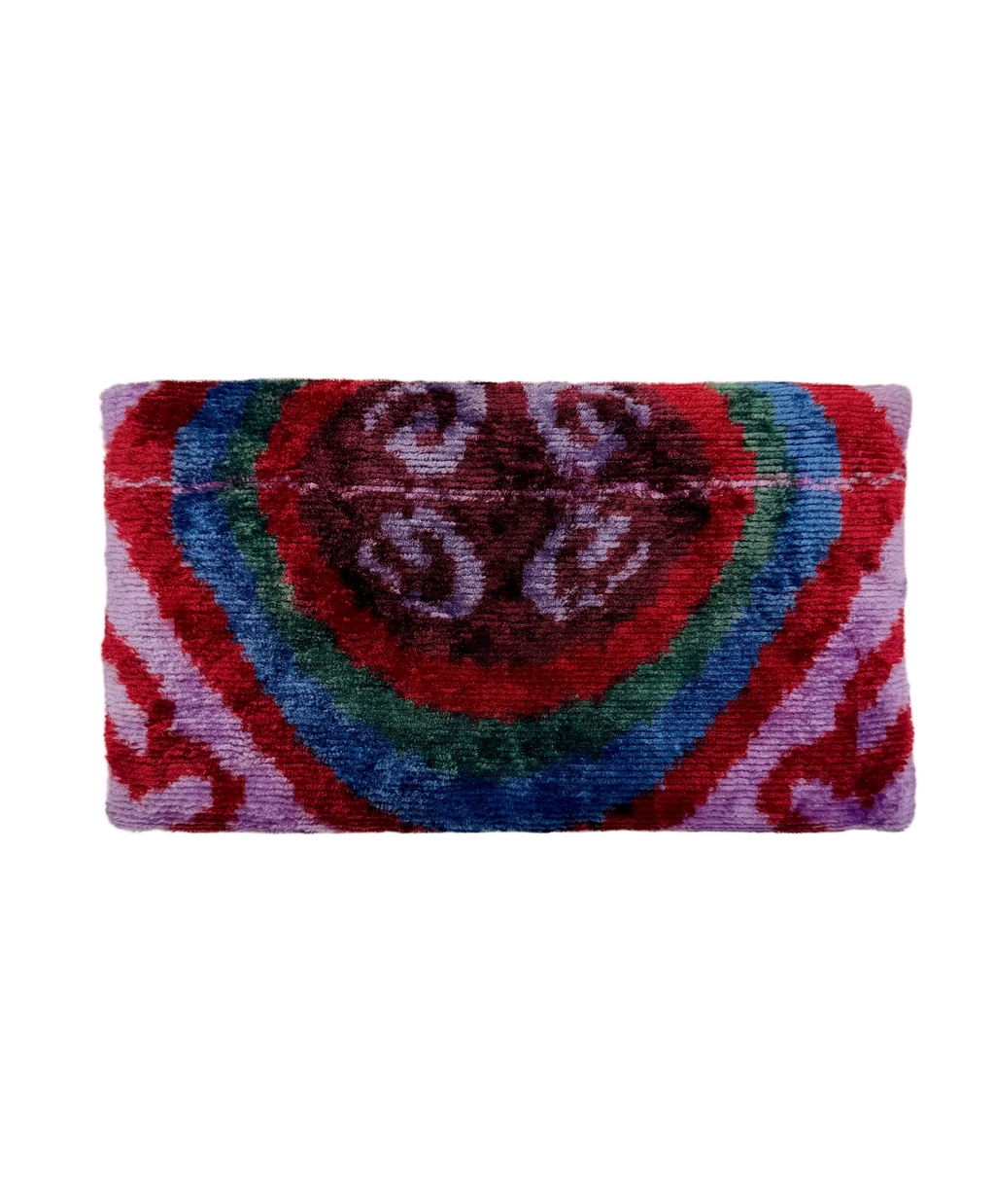 Meertens Luxury Silk Cotton Blend Envelope Clutch