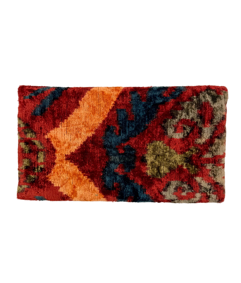 Meertens Luxury Silk Cotton Blend Envelope Clutch