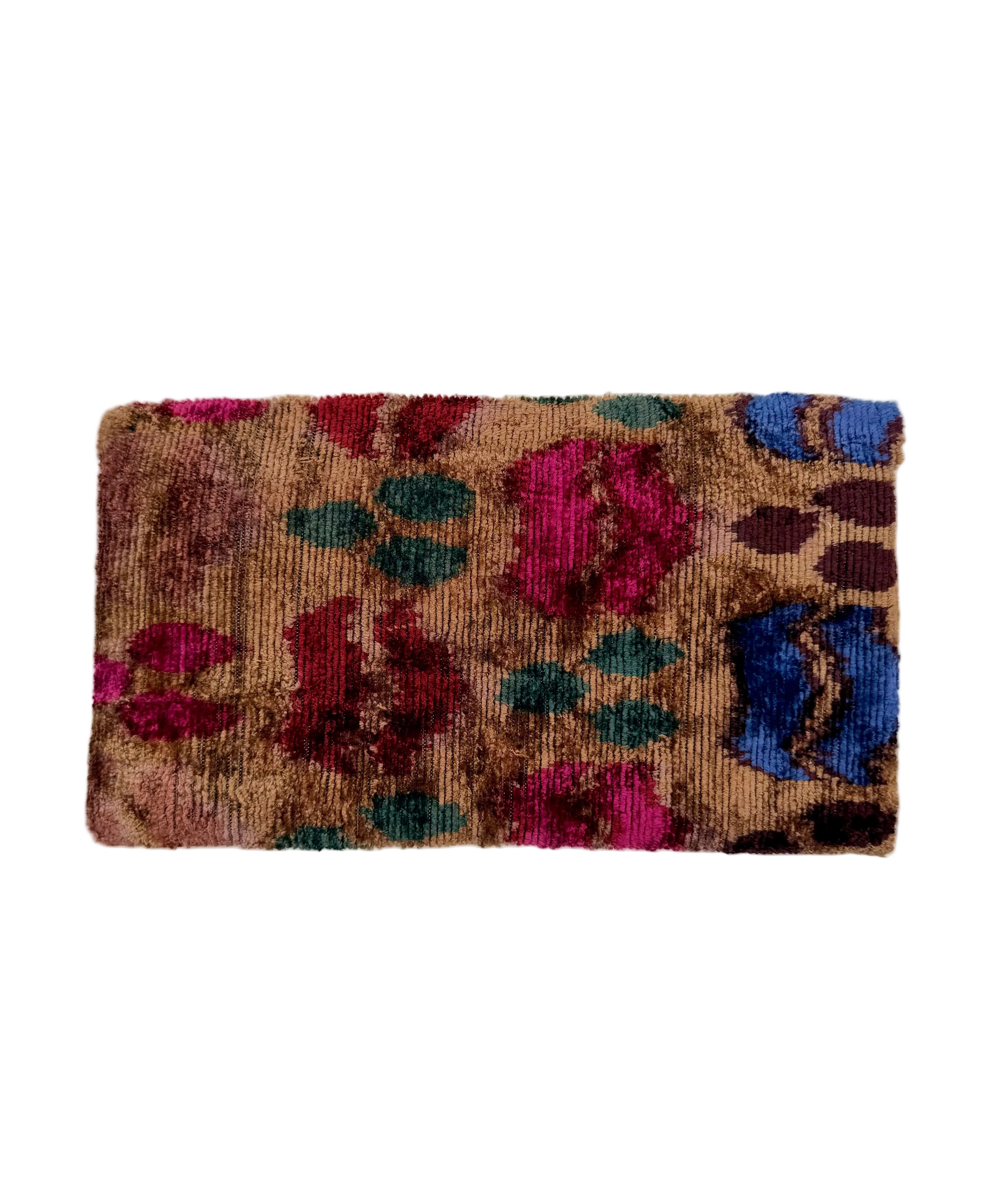 Meertens Luxury Silk Cotton Blend Envelope Clutch