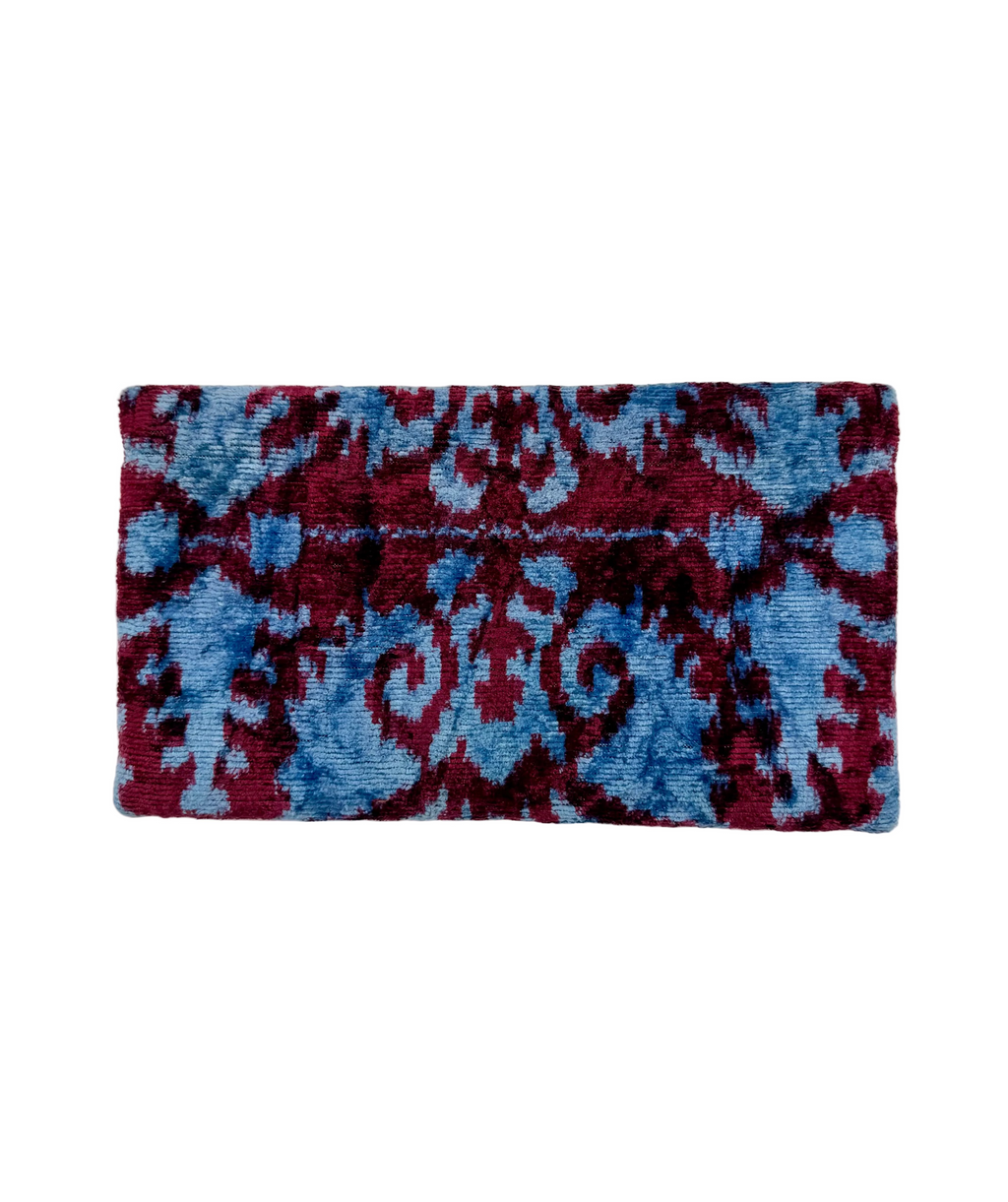 Meertens Luxury Silk Cotton Blend Envelope Clutch