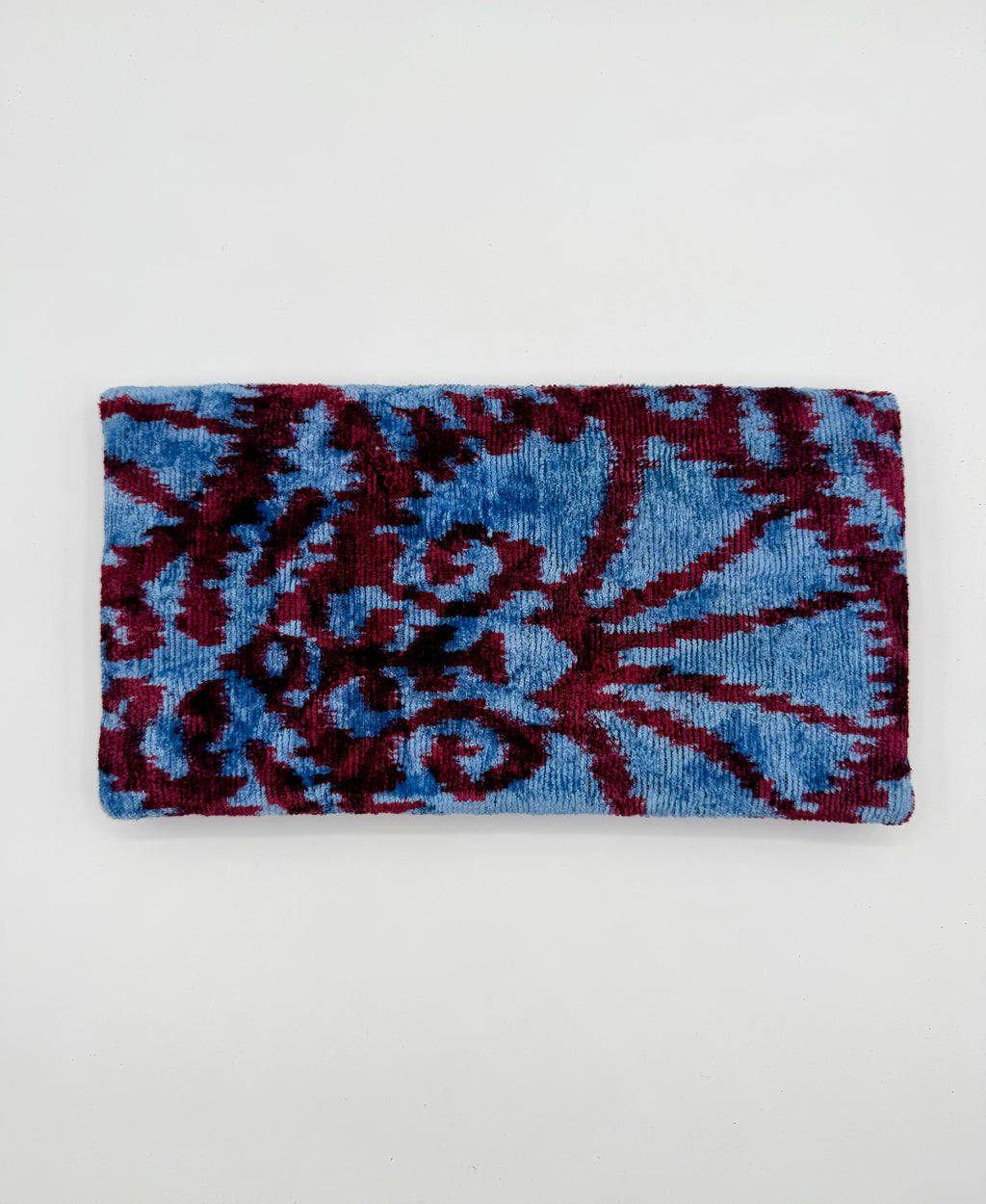 Meertens Luxury Silk Cotton Blend Envelope Clutch