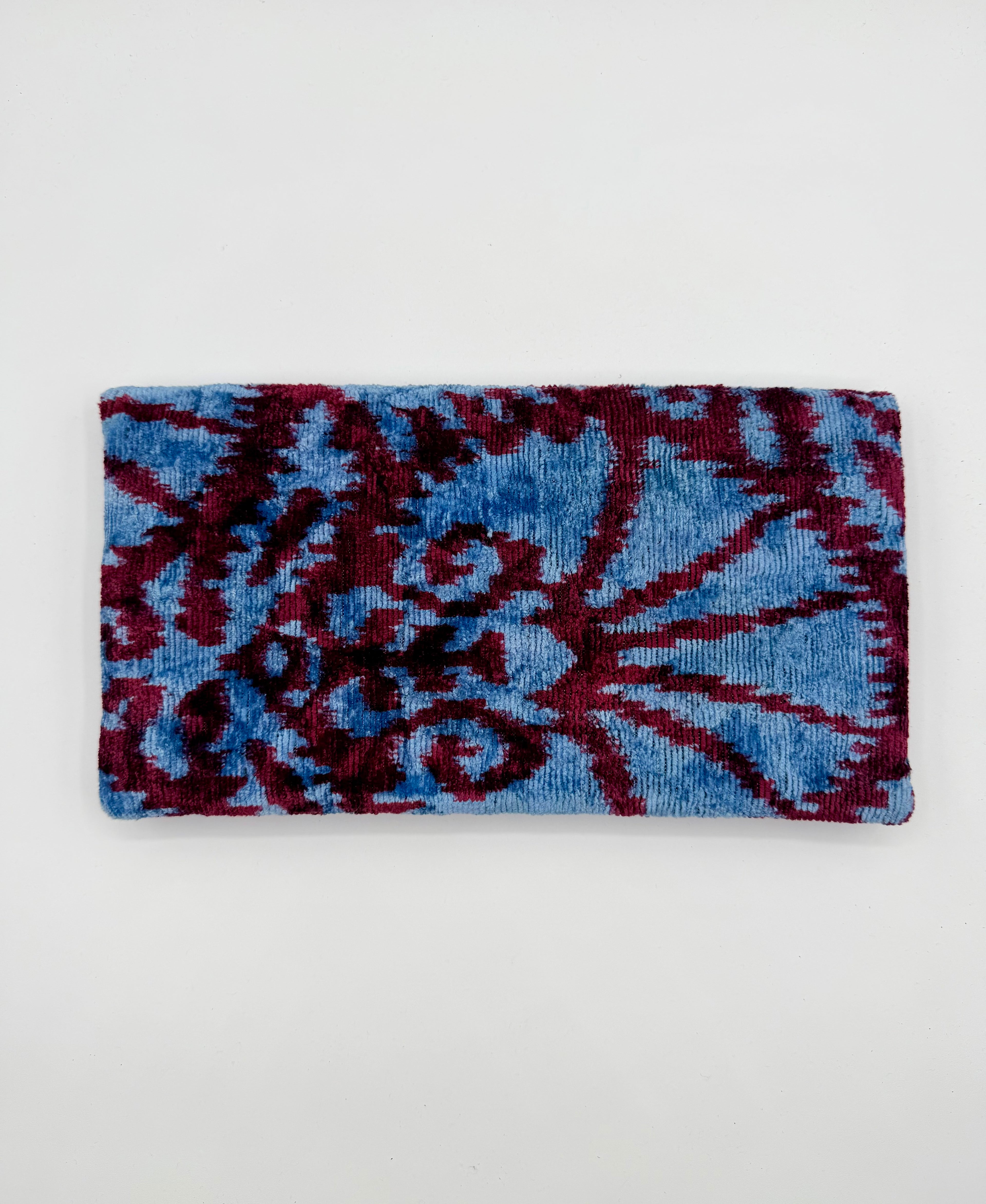 Meertens Luxury Silk Cotton Blend Envelope Clutch