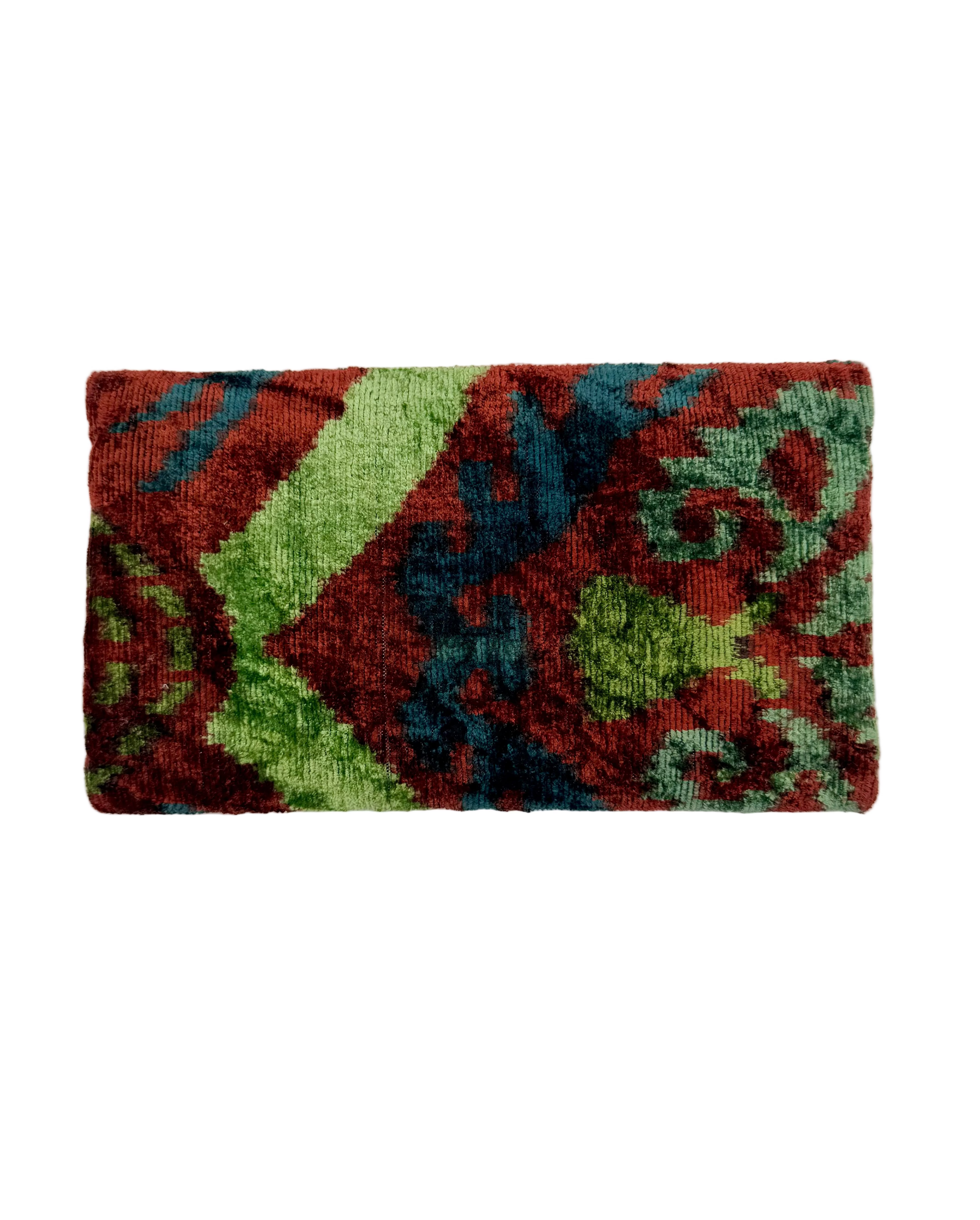Meertens Luxury Silk Cotton Blend Envelope Clutch