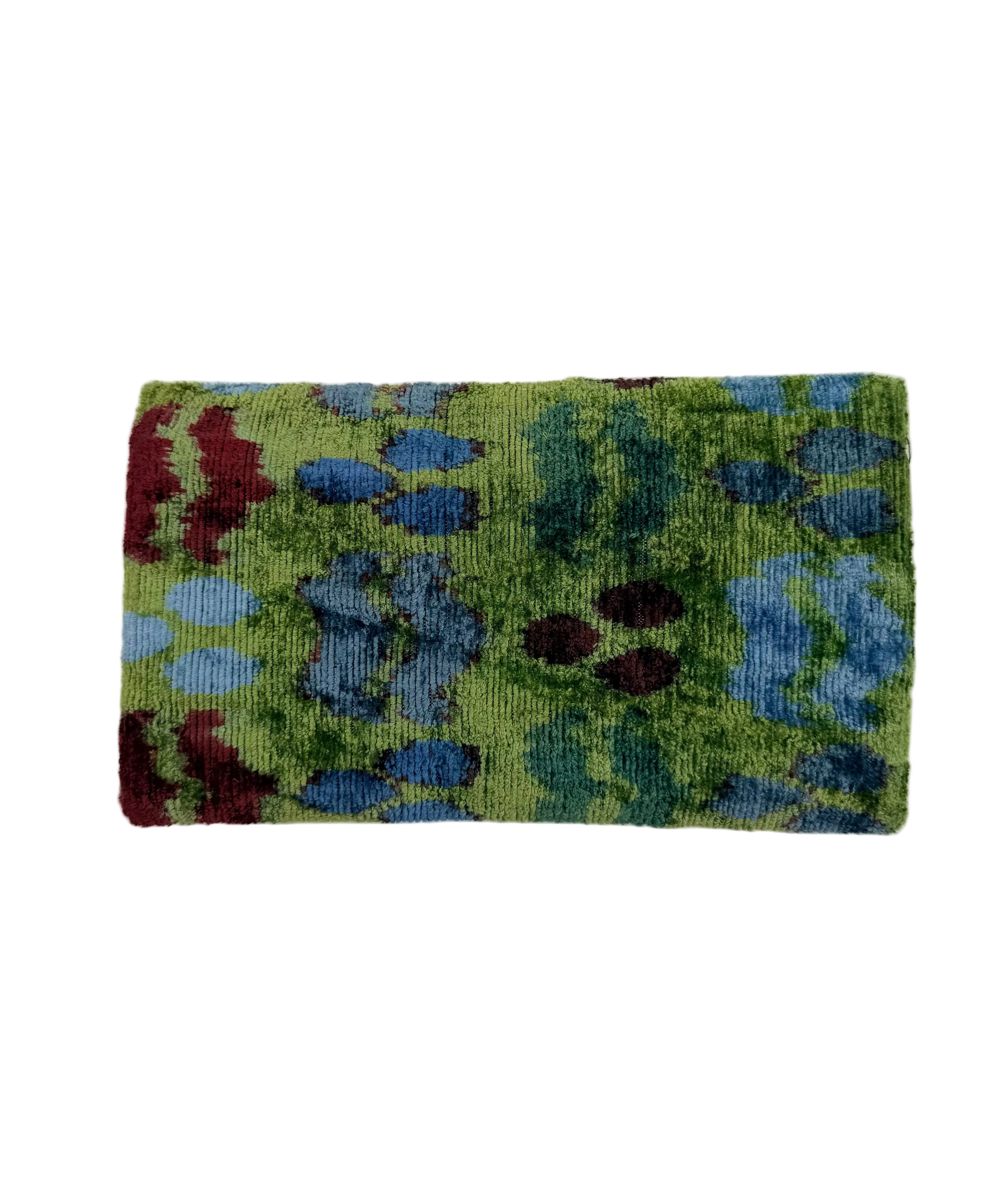 Meertens Luxury Silk Cotton Blend Envelope Clutch