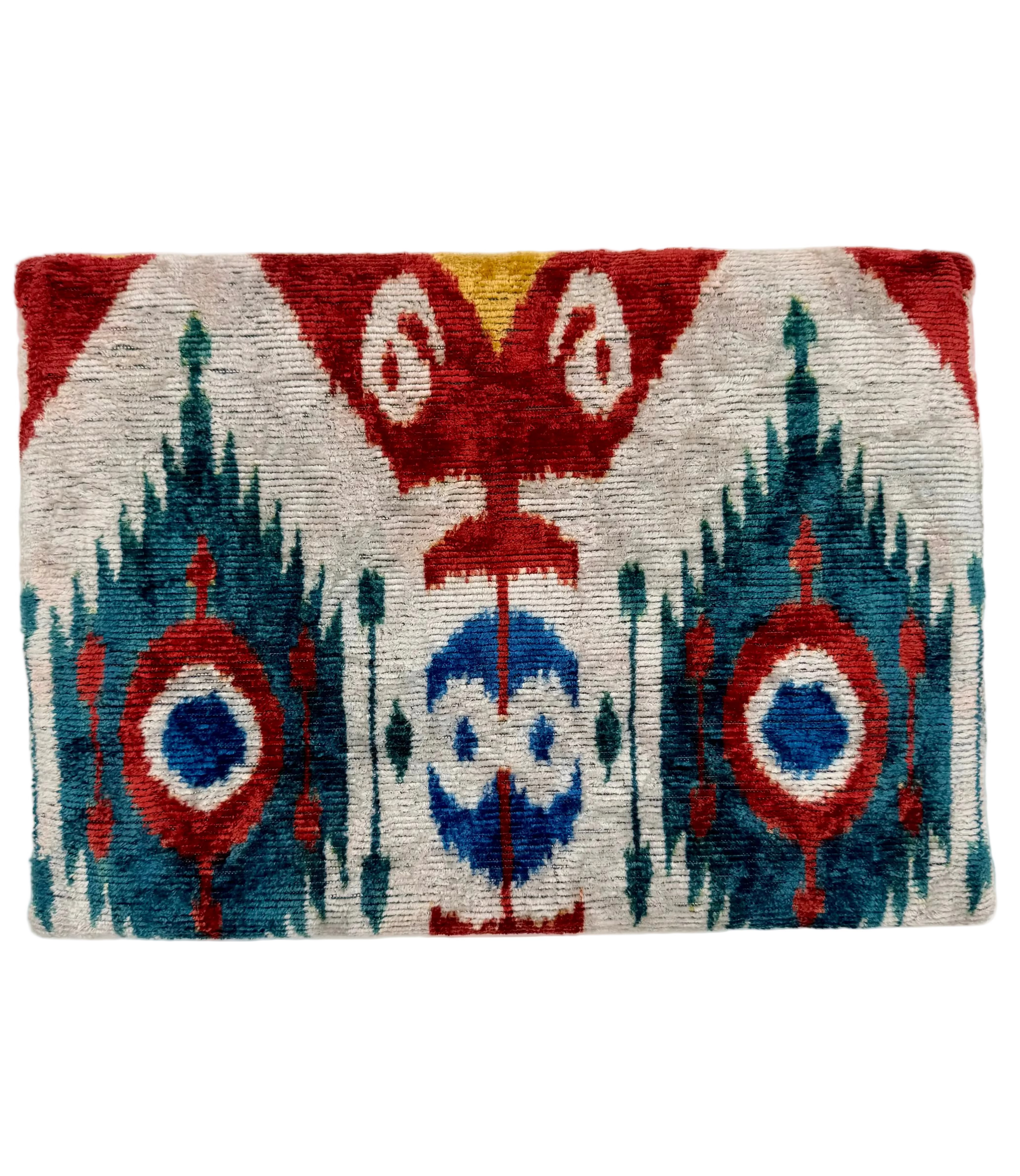 Meertens Luxury Silk Cotton Blend Large Envelope Clutch