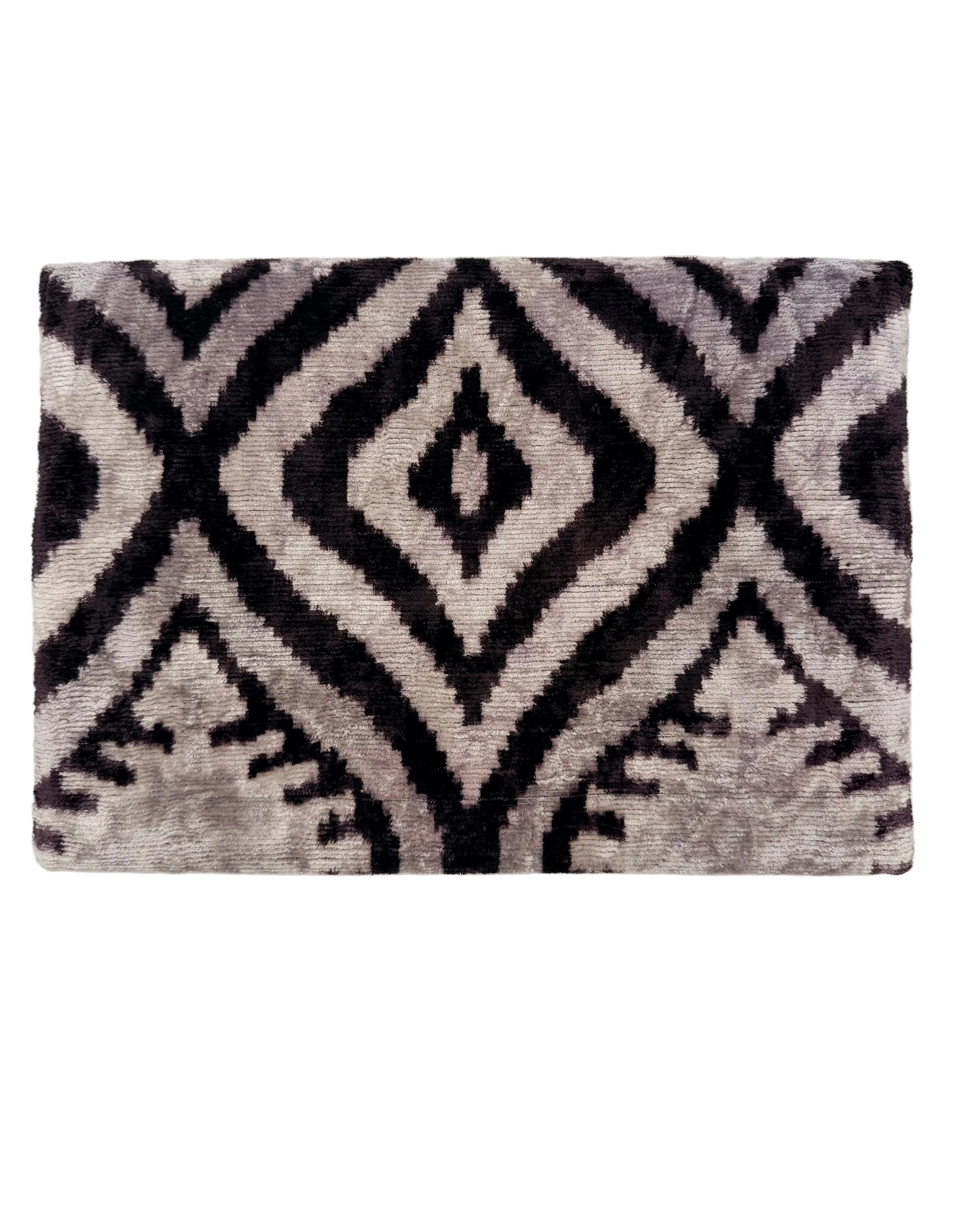 Meertens Luxury Silk Cotton Blend Large Envelope Clutch