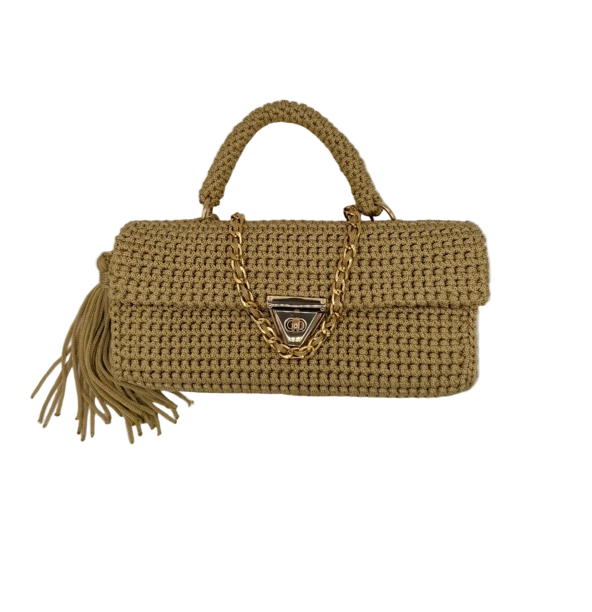 EAST WEST MACRAME PALE YELLOW
