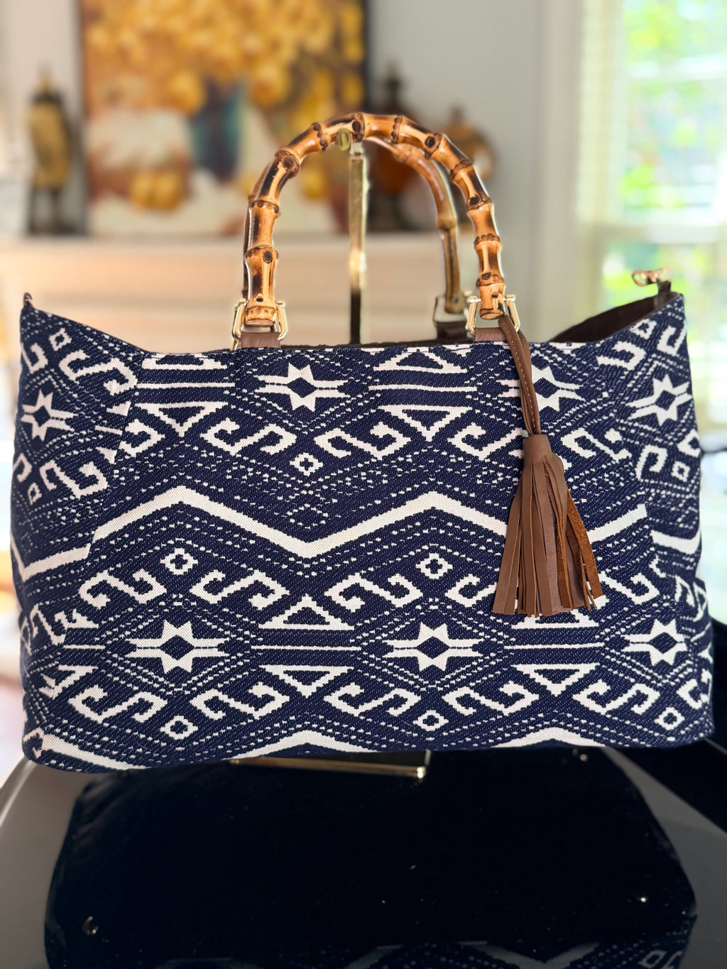 REVERSIBLE / CONVERTIBLE BAMBOO TOTE