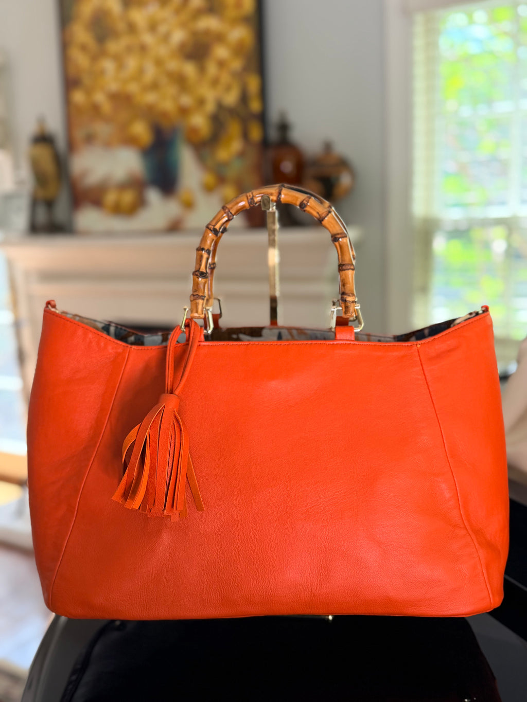 REVERSIBLE / CONVERTIBLE BAMBOO TOTE