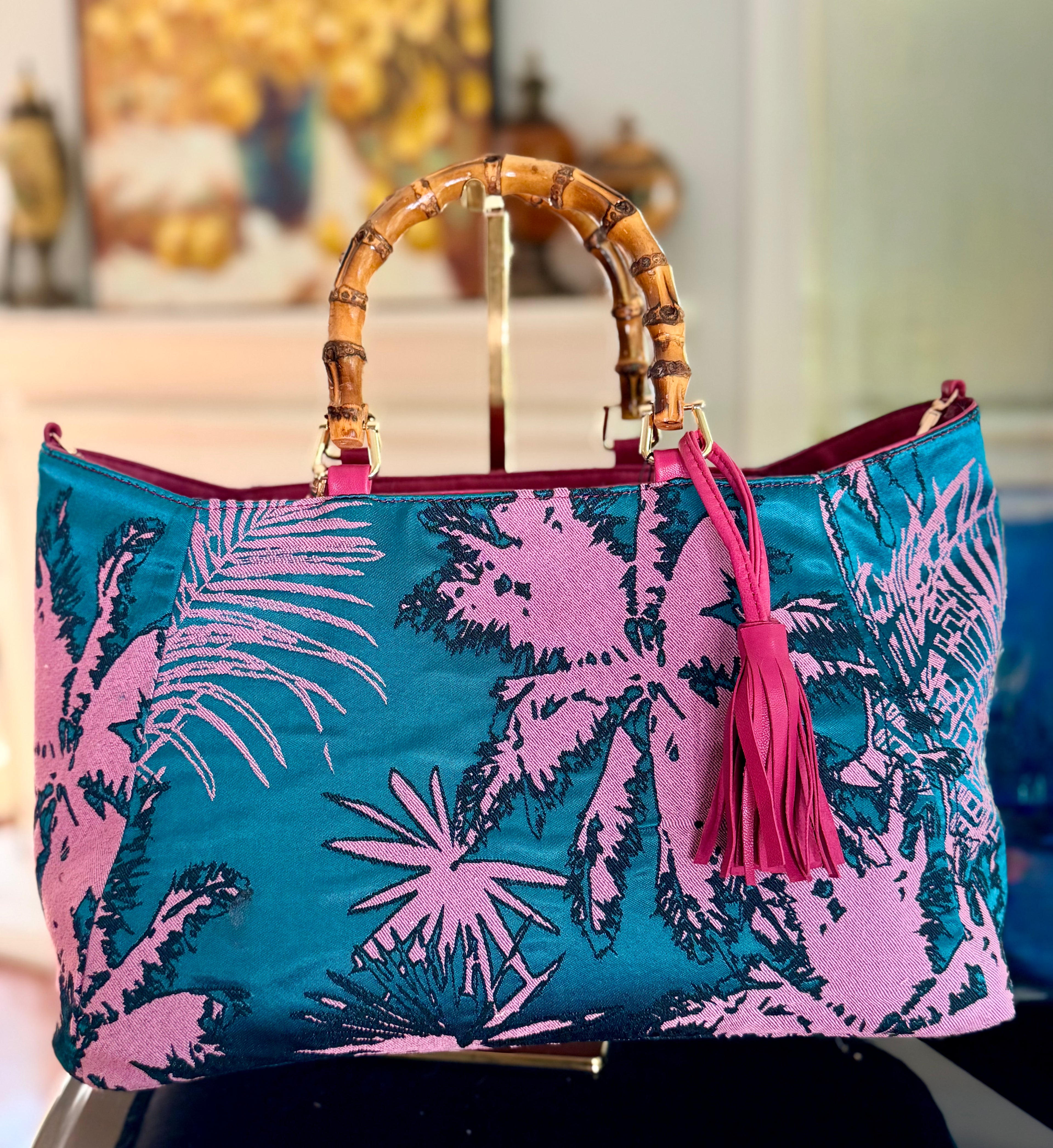 REVERSIBLE / CONVERTIBLE BAMBOO TOTE