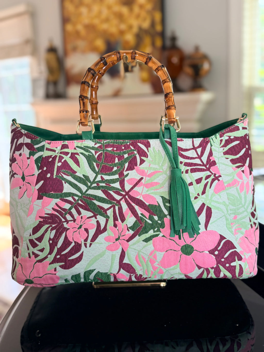 REVERSIBLE / CONVERTIBLE BAMBOO TOTE