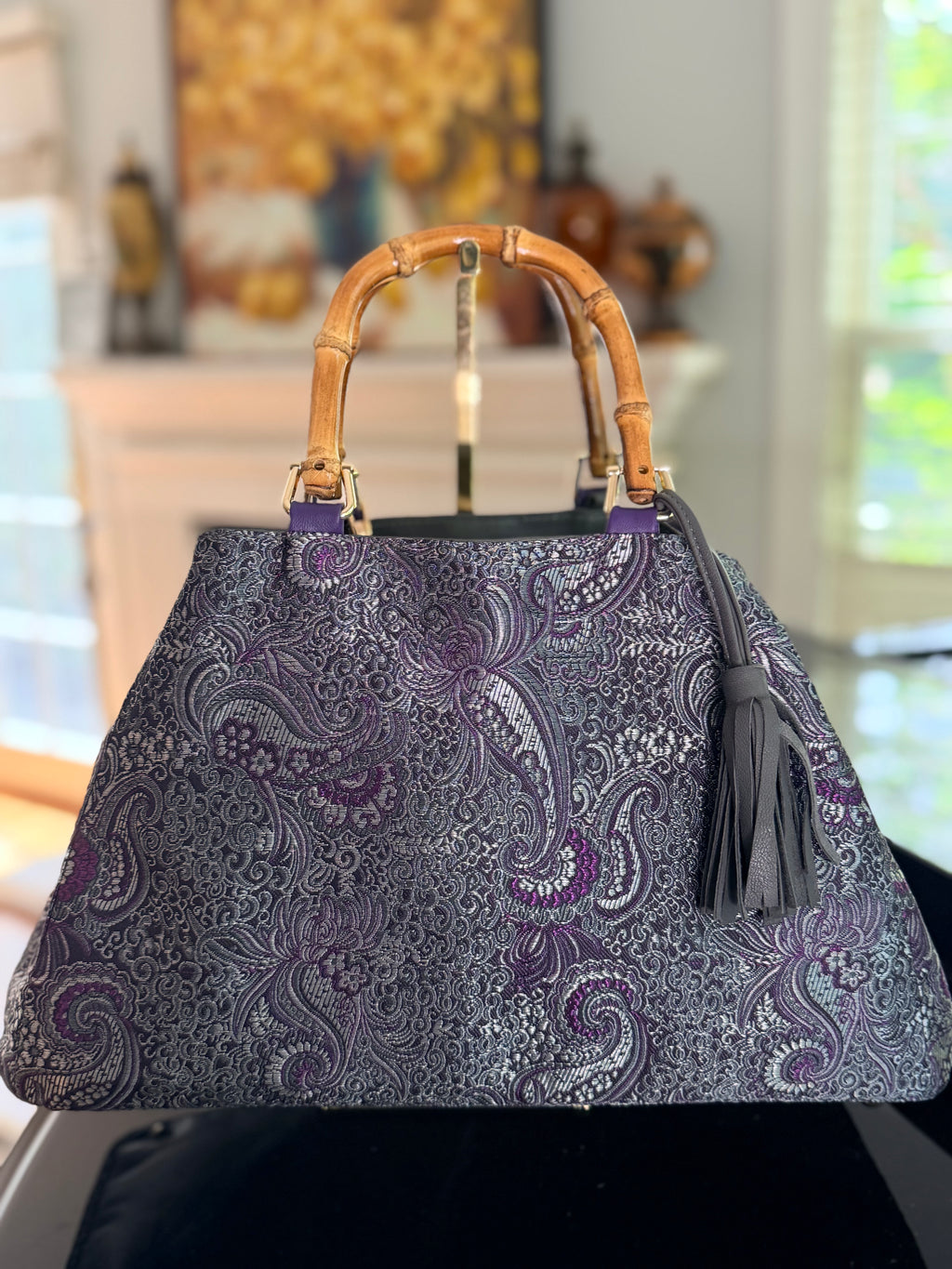 REVERSIBLE / CONVERTIBLE BAMBOO TOTE